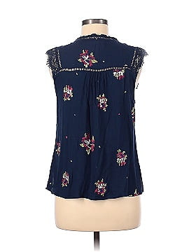 Pale Sky Sleeveless Blouse (view 2)