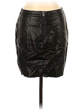 Assorted Brands Faux Leather Skirt (view 2)