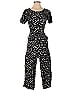 1901 100% Rayon Black Jumpsuit Size M - photo 1