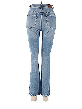 Madewell Slim Demi-Boot Jeans in Denis Wash (view 2)