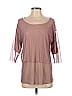 Alo Yoga Color Block Pink Active T-Shirt Size S - photo 1