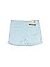 DL1961 Solid Blue Denim Shorts Size 10 - photo 2