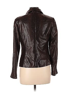 Lena Gabrielle Faux Leather Jacket (view 2)