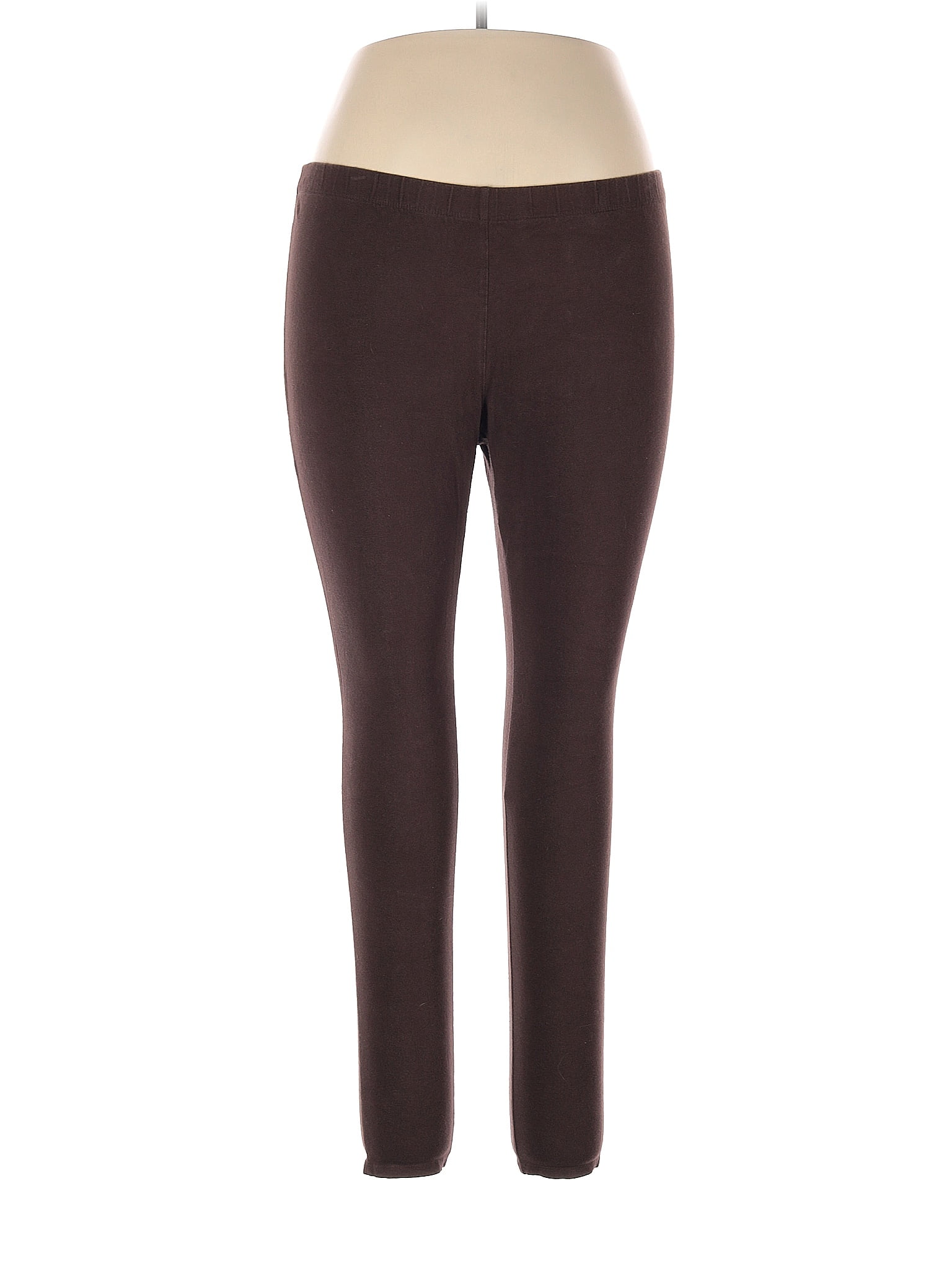 Faded Glory Brown Leggings Size XL - 38% off | thredUP