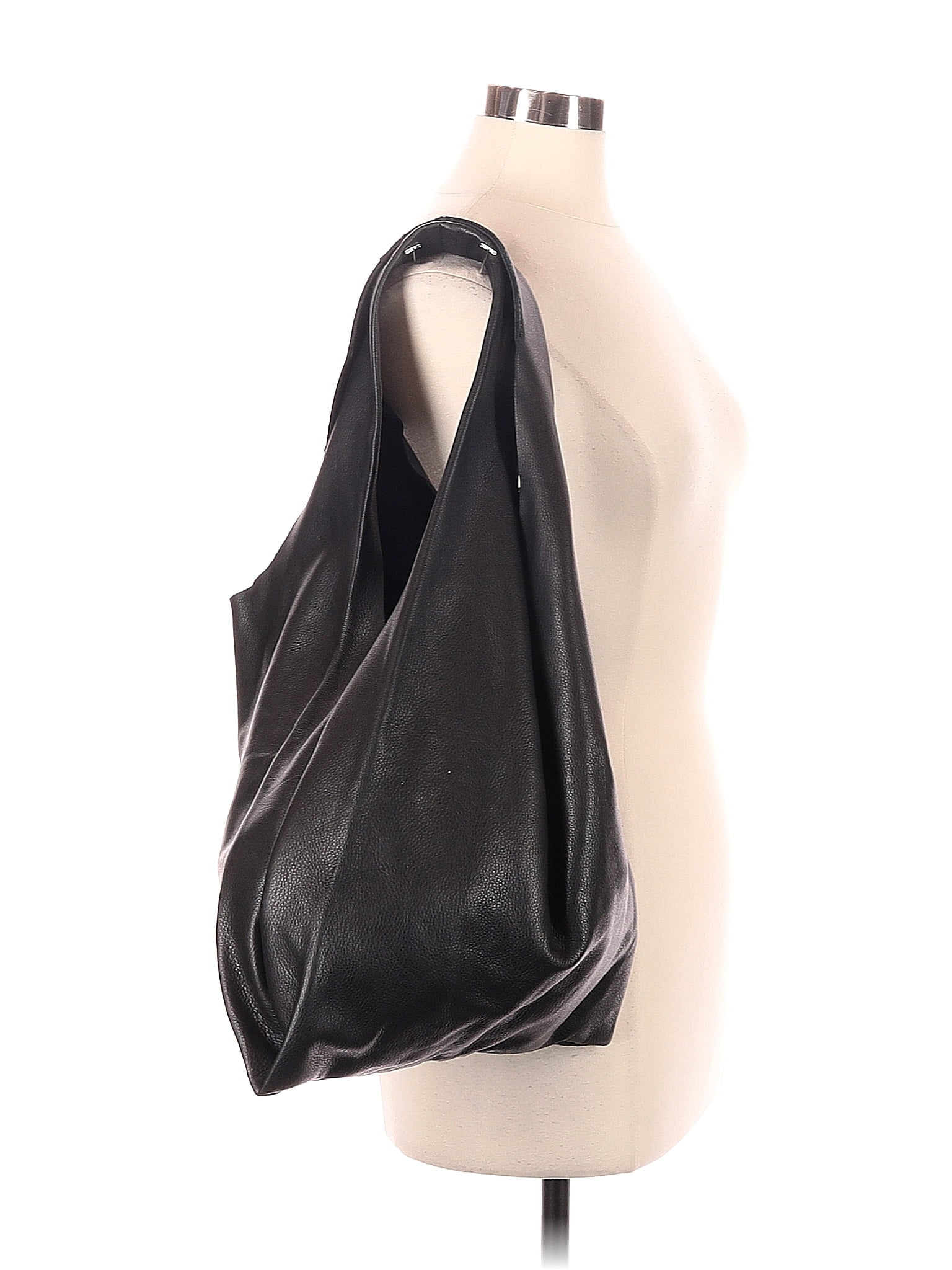 Courrèges Black leather shoulder bag