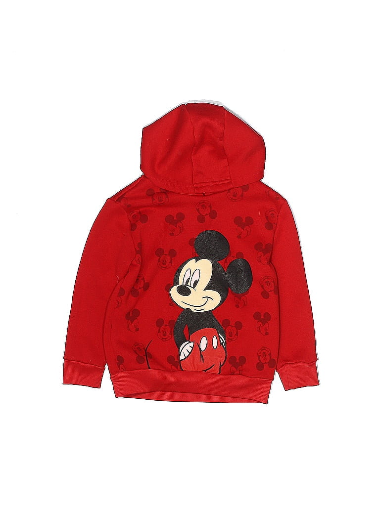 Disney 100% Polyester Red Pullover Hoodie Size 4T - photo 1
