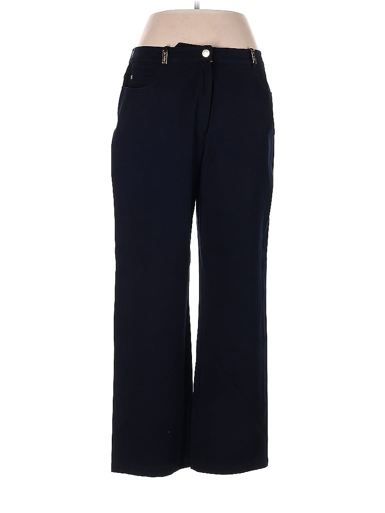 St. John Sport Blue Casual Pants Size 14 - photo 1