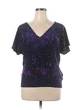 Tracy Reese Short Sleeve Silk Top (view 1)