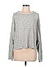 Phil Love Animal Print Gray Sweatshirt Size M - photo 1