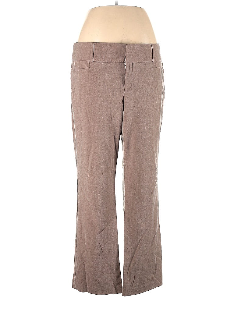 Apt. 9 Brown Tan Casual Pants Size 12 - photo 1