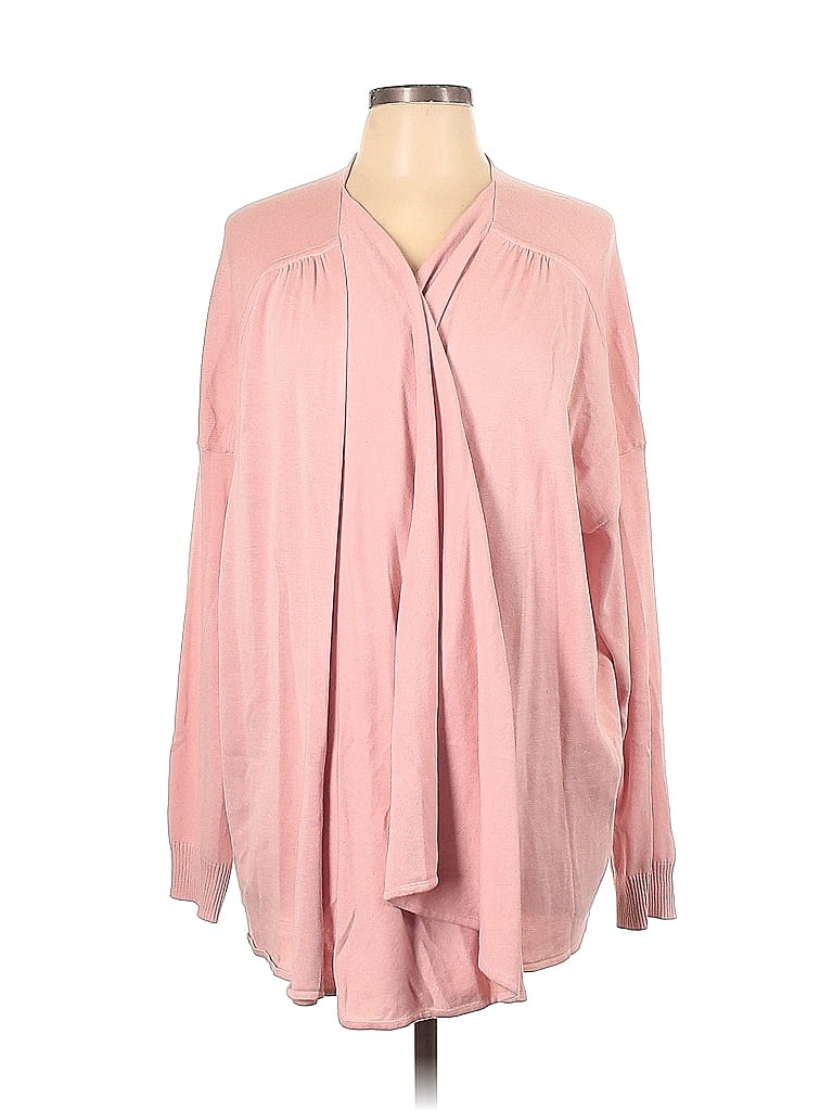 Joan Vass Pink Silk Pullover Sweater Size 10 (2) - photo 1