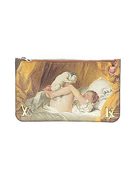 Louis Vuitton X Jeff Koons "Girl with Dog" by Fragonard Neverfull Pochette (view 2)