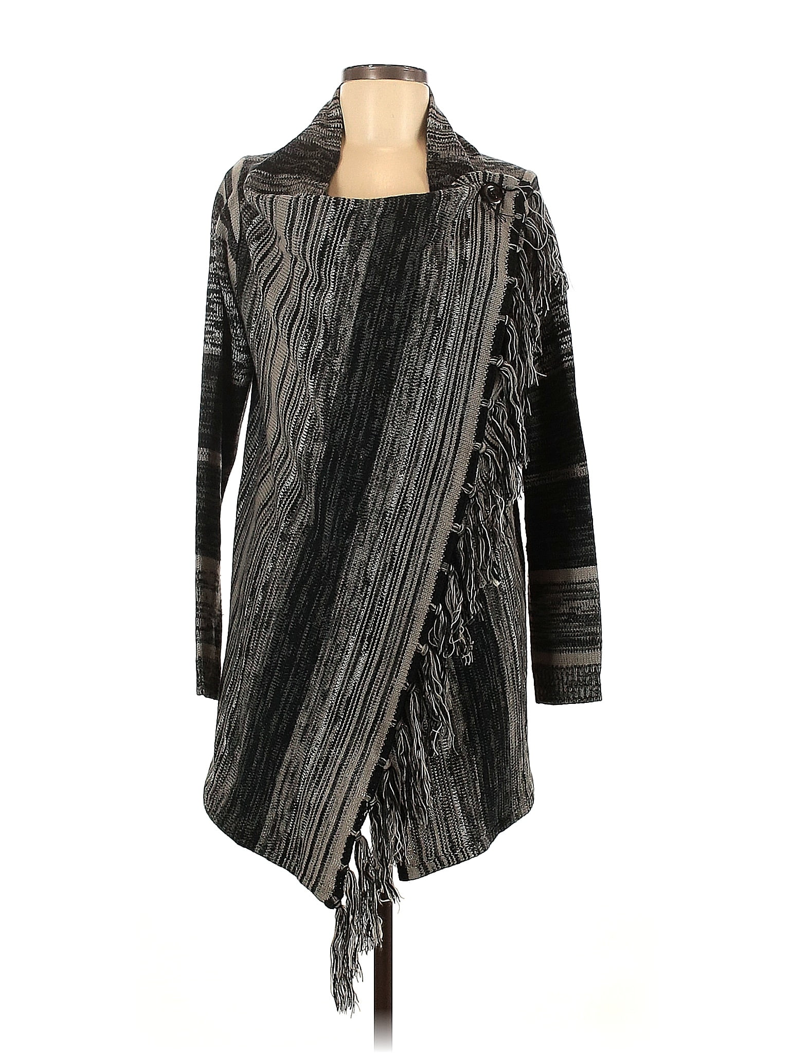 Blouson En Soie Et Cachemire Keren Hart Champagne - Taille 2X (Plus), Occasion Très Bon état