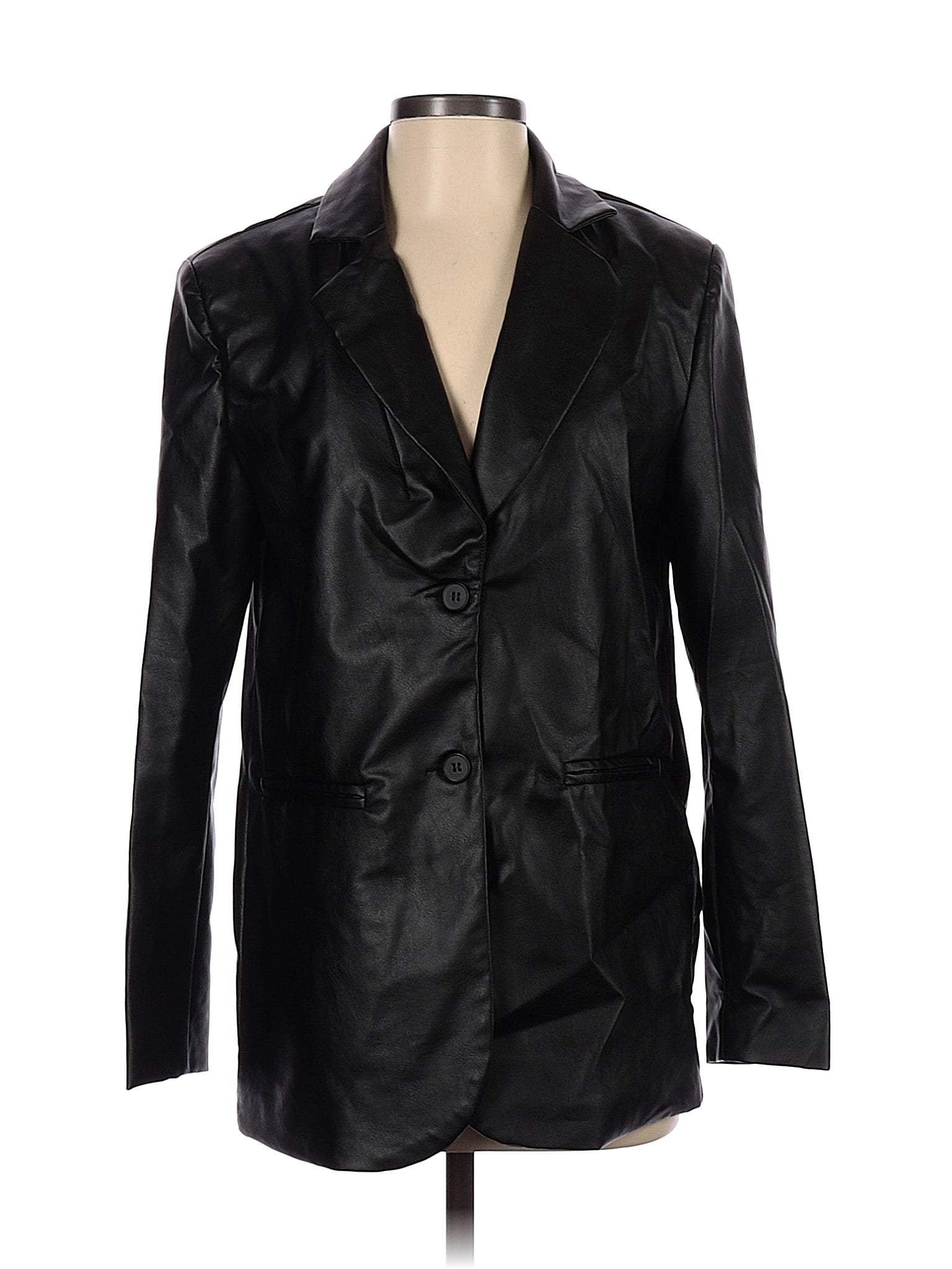 Shein 100% Polyester Black Blazer Size XS - 64% off | thredUP