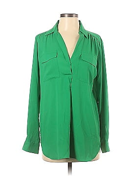 Ann Taylor Long Sleeve Blouse (view 1)