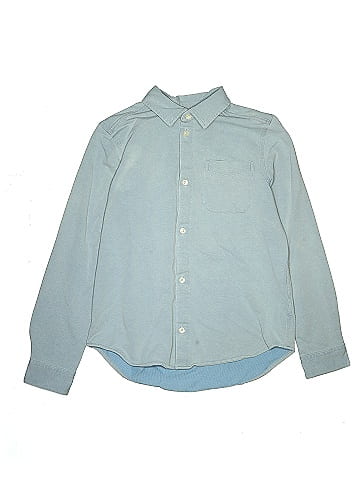 Spotted Zebra Long Sleeve Button-Down Shirt (view 1)