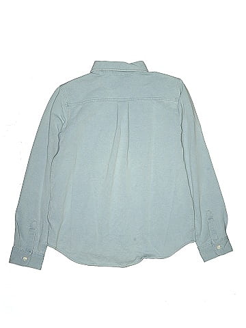 Spotted Zebra Long Sleeve Button-Down Shirt (view 2)