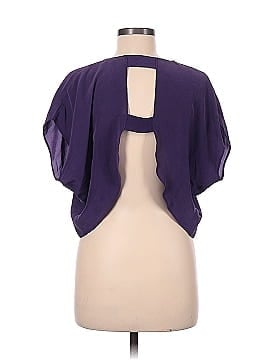 backSTAGE Short Sleeve Silk Top (view 2)
