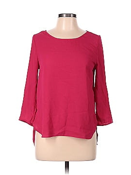 Pink Rose Long Sleeve Blouse (view 1)