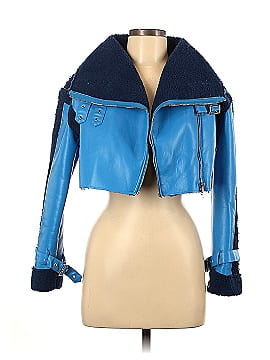 PrettyLittleThing Faux Leather Jacket (view 1)