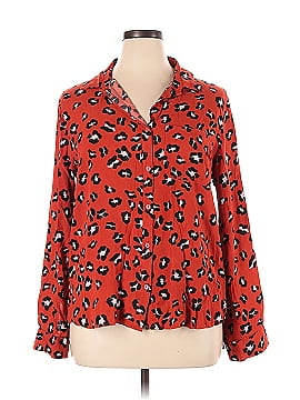 Velvet Heart Long Sleeve Button-Down Shirt (view 1)