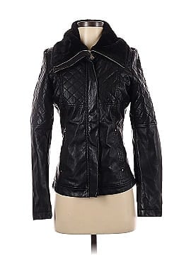 Theory Faux Leather Jacket (view 1)