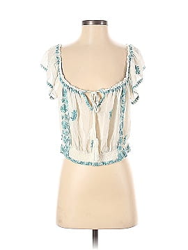 Free People Short Sleeve Blouse (view 1)