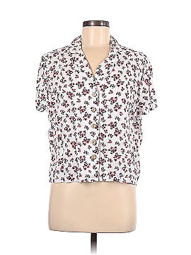 Cynthia Rowley Short Sleeve Button-Down Shirt (view 1)