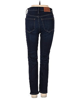 Madewell Petite 9" Mid-Rise Skinny Jeans in Larkspur Wash: TENCEL&trade; Denim Edition (view 2)