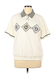 Alfred Dunner Short Sleeve Polo