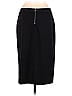 Alfani Solid Black Casual Skirt Size M - photo 2