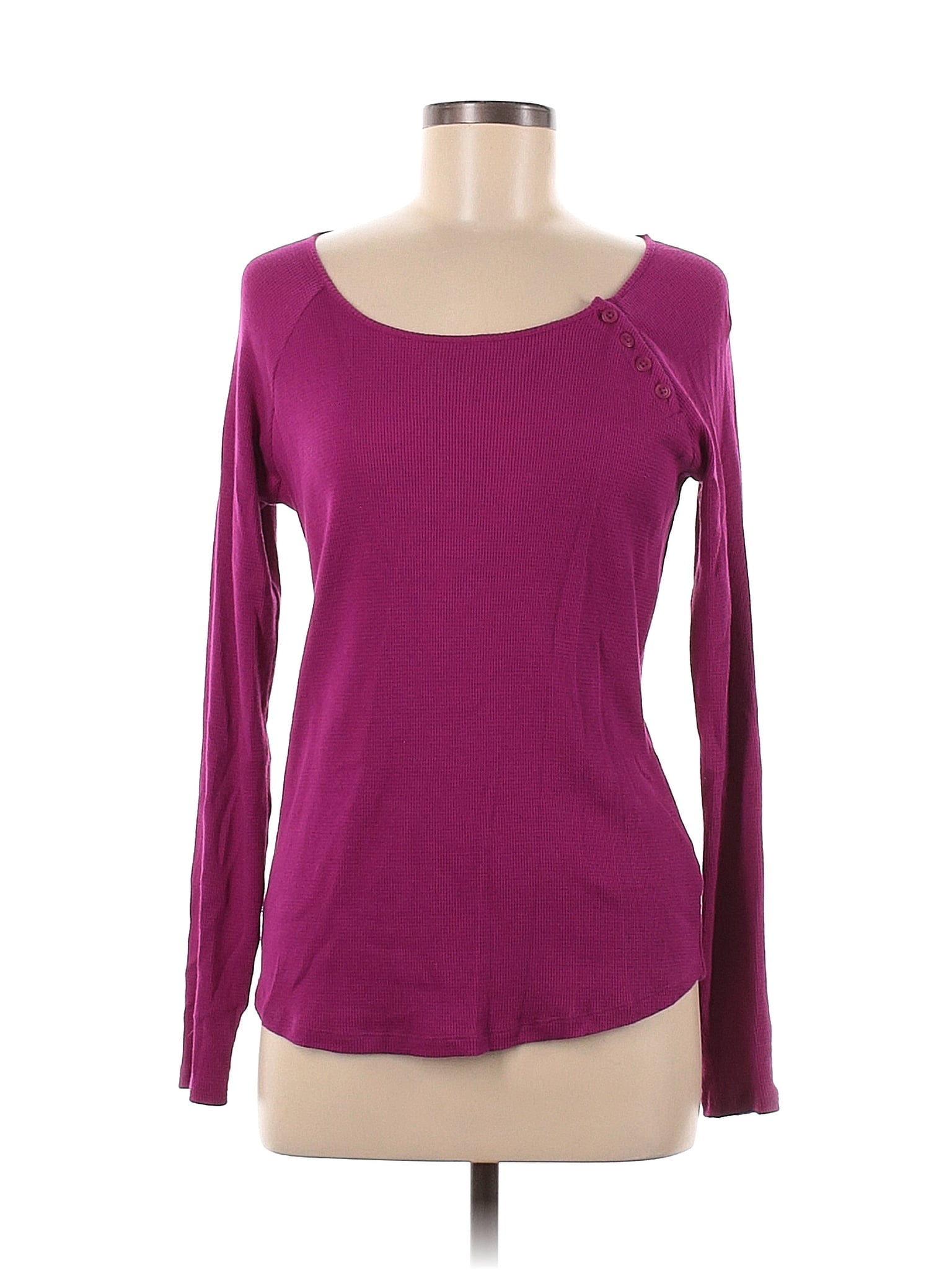 JCPenney Purple Thermal Top Size M 38 off thredUP