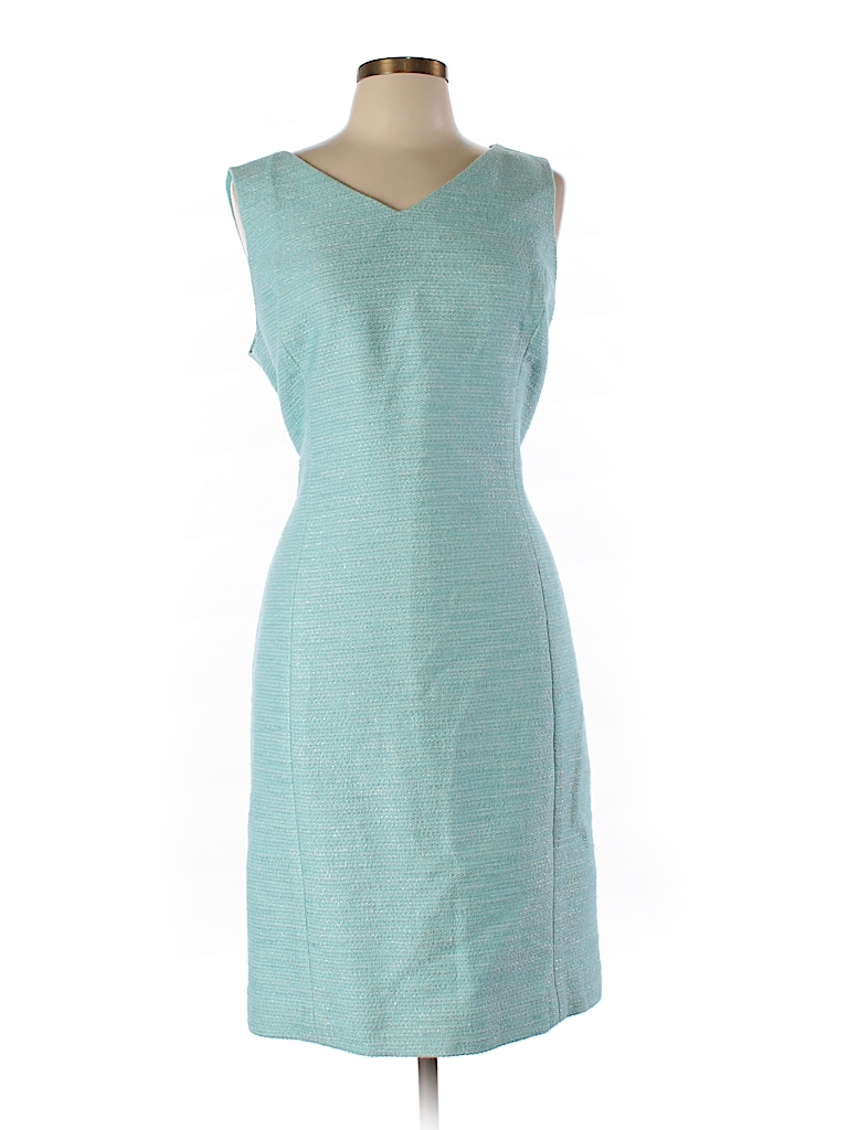 Talbots Stripes Light Blue Casual Dress Size 14 - 76% off | thredUP