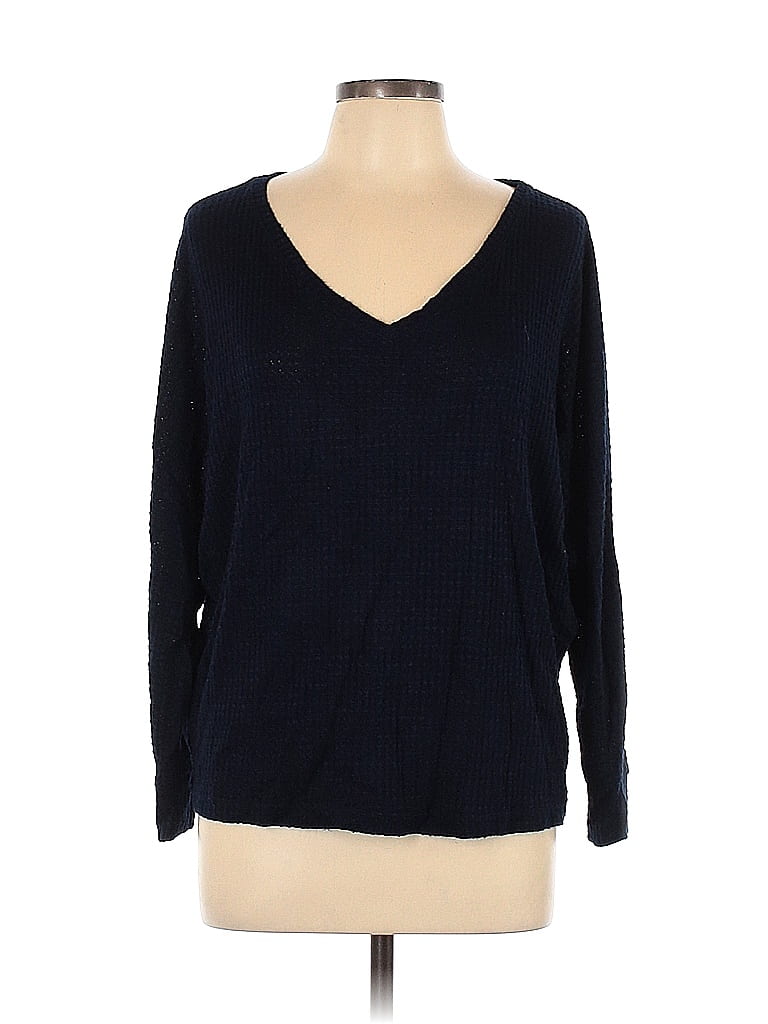 Anthropologie Blue Pullover Sweater Size L - photo 1