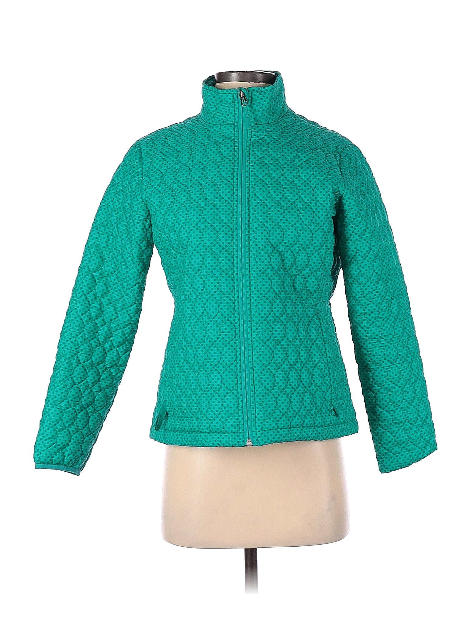 Lands' End 100 Polyester Teal Jacket Size XS 79 off thredUP