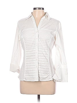 Sharagano Long Sleeve Button-Down Shirt (view 1)