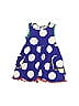 Mini Boden 100% Cotton Blue Dress Size 3 mo - photo 1