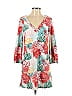 Persifor Floral Motif Tropical Red Casual Dress Size XS - photo 1