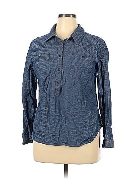 TOMS for Target Long Sleeve Button-Down Shirt (view 1)