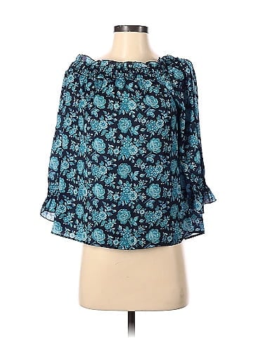 Ava & Aiden 3/4 Sleeve Blouse (view 1)