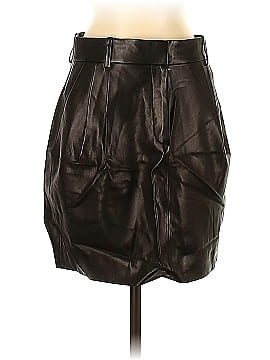 Theory Leather Skirt (view 1)