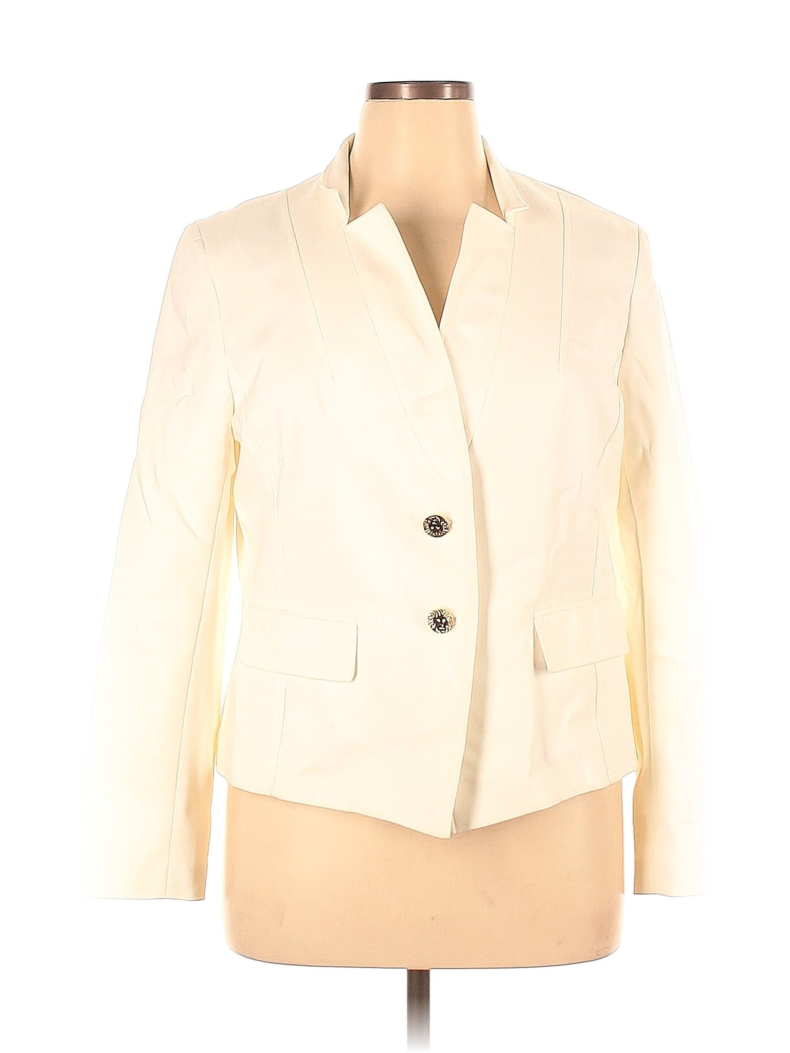 Anne Klein Ivory Blazer Size XL - 74% off | ThredUp