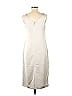 J.Crew 365 100% Polyester Solid Ivory Casual Dress Size 4 - photo 2