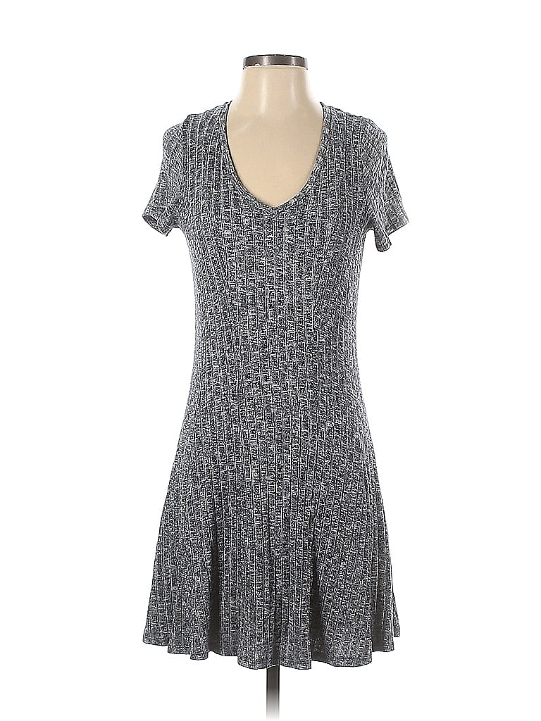 Pre-owned Left Coast By Dolan Casual Dress In Gray