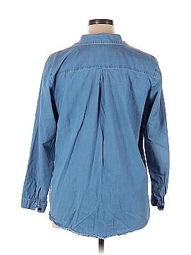 Joan Rivers Long Sleeve Button-Down Shirt (view 2)