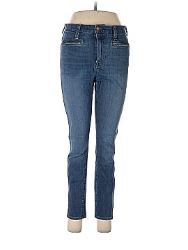 Madewell 10" High-Rise Roadtripper Jeggings in Ellerby Wash: Zip Pocket Edition (view 1)