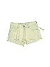 Bullhead 100% Cotton Yellow Denim Shorts Size 1 - photo 1