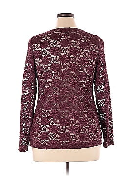 INC International Concepts Long Sleeve Top (view 2)