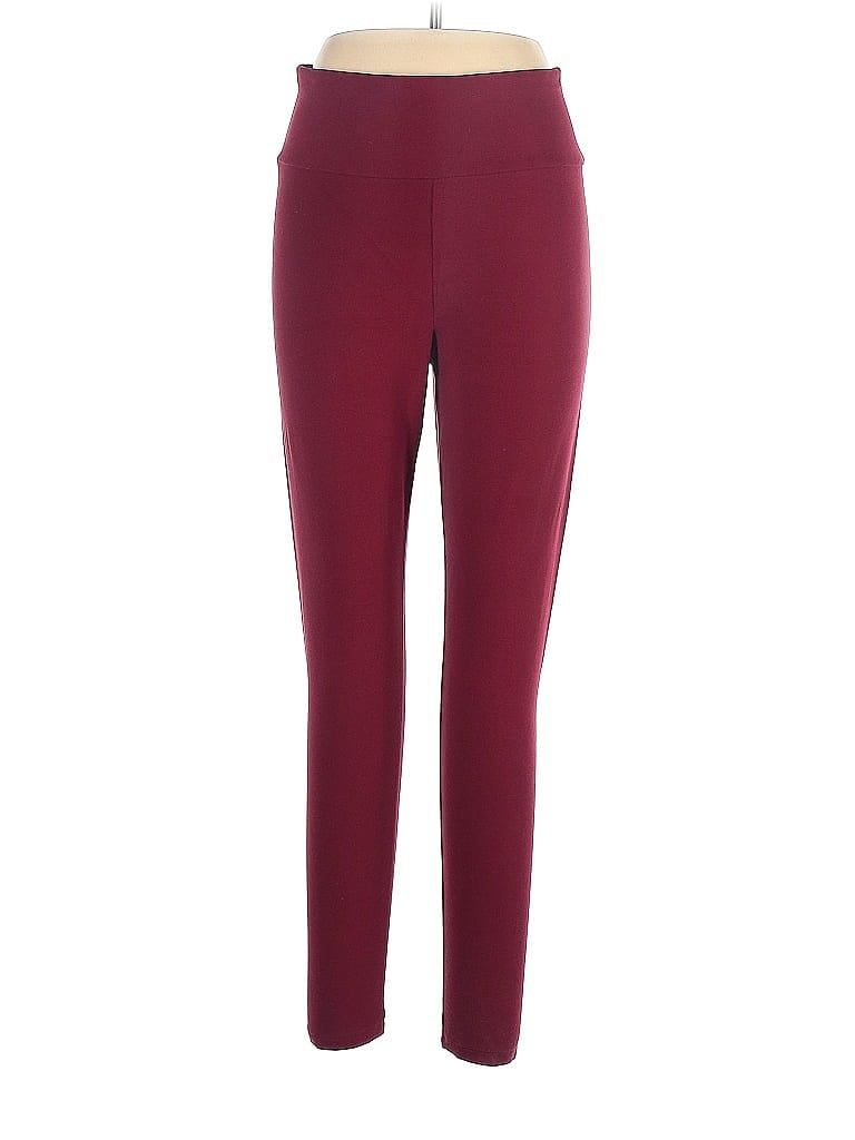 Click to view more detailed imagery on our partner's website Pre-owned Ava & Viv Active Pants In Burgundy