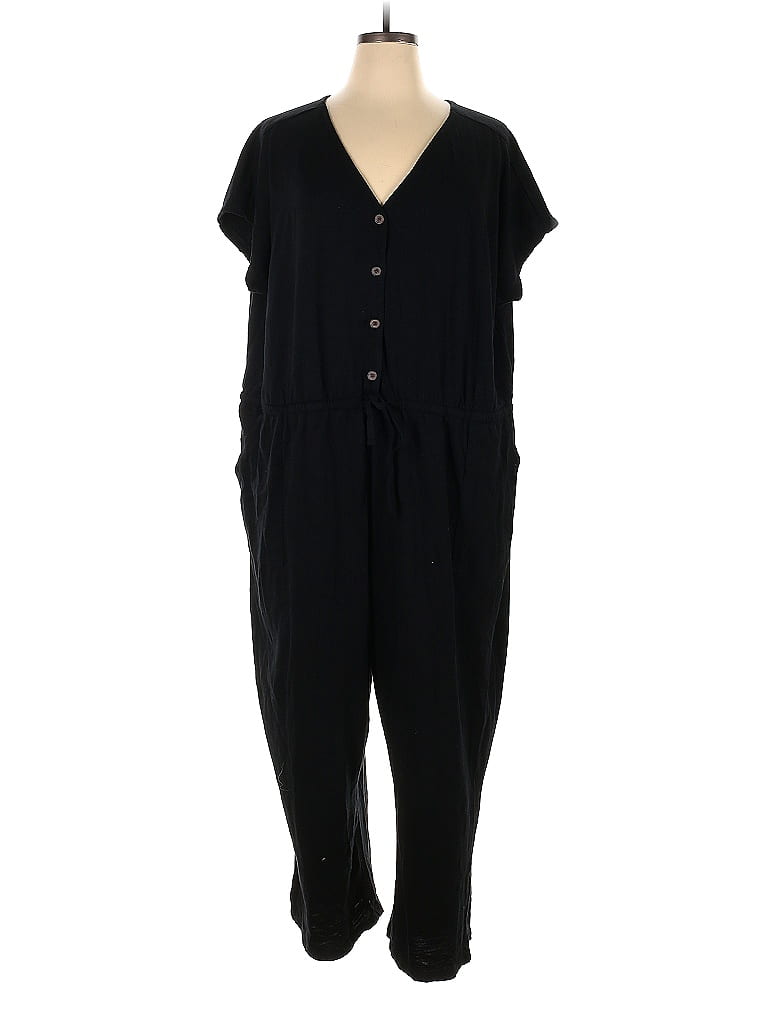 Old Navy Black Jumpsuit Size 4X (Plus) 38 off thredUP